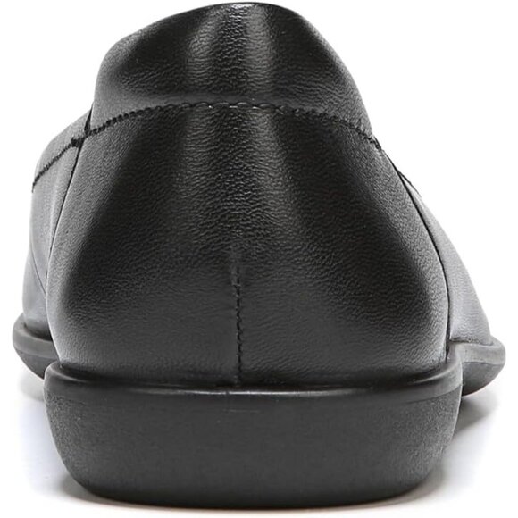 Naturalizer Women's Black Closed Rounded Toe Slip on Flexy Ballet Flat Shoes - Picture 3 of 9